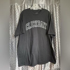 David Dobrik Clickbait Black Men's T-Shirt Size 3XL